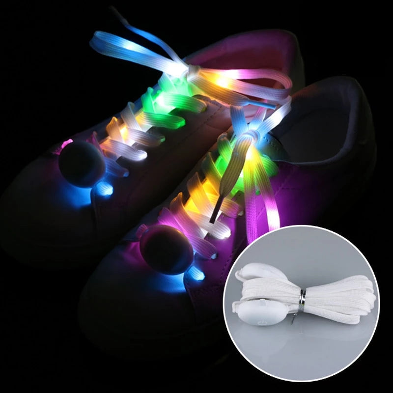 2 X 1 SHINY LACES™ CORDONES CON LUCES LED