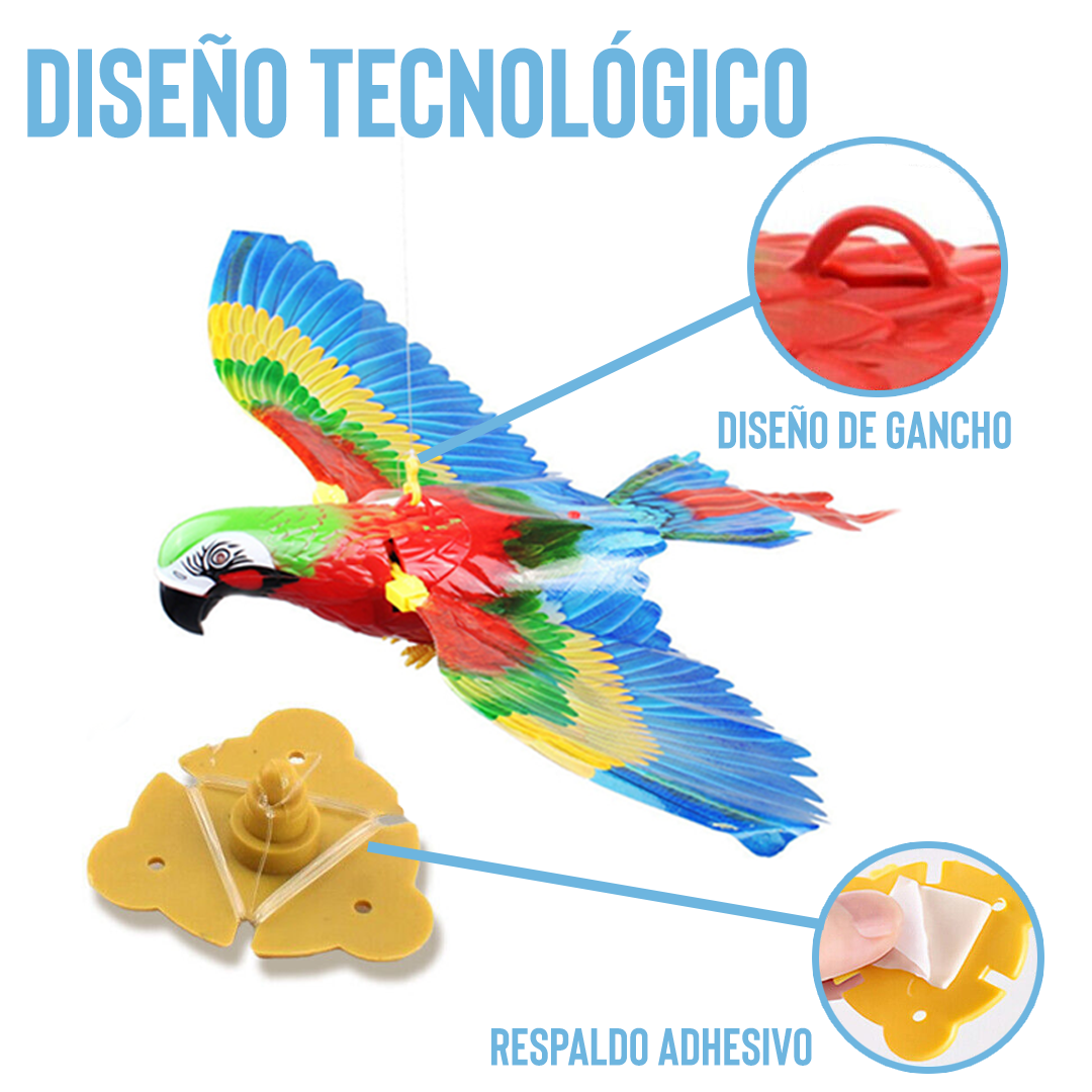 Aves Voladores Diversión Mascotas x2pcs