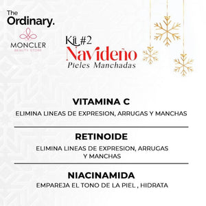 COMBO NAVIDEÑO # 2 THE ORDINARY PIELES MANCHADAS / ENVÍO GRATIS ✈