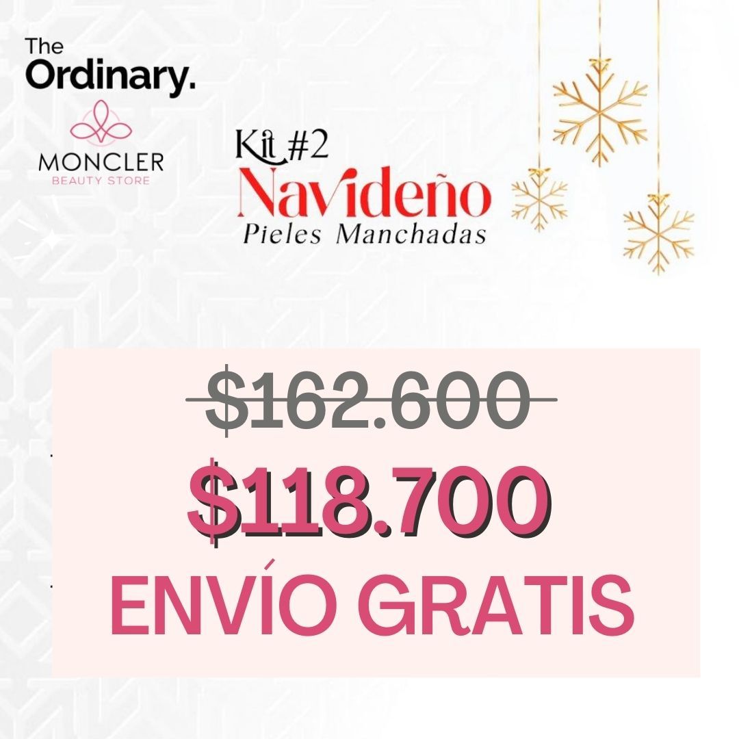 COMBO NAVIDEÑO # 2 THE ORDINARY PIELES MANCHADAS / ENVÍO GRATIS ✈