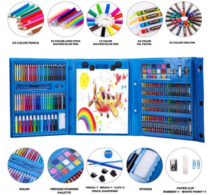Kit de suministros de dibujo para artista, kit completo de