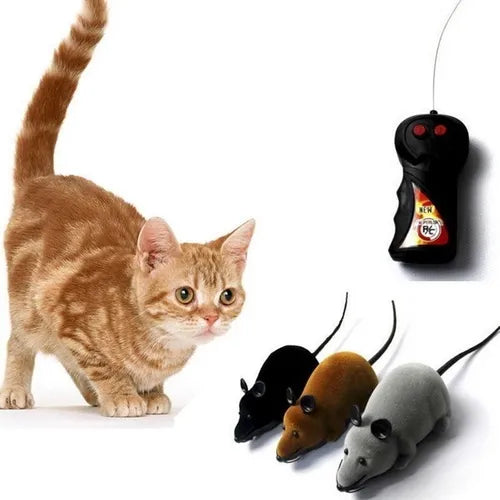 Juguete Ratón a control remoto para Gatos