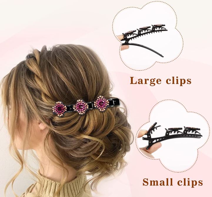 FLOWERCLIP® 2X1 PINZA DE FLORES PARA EL CABELLO